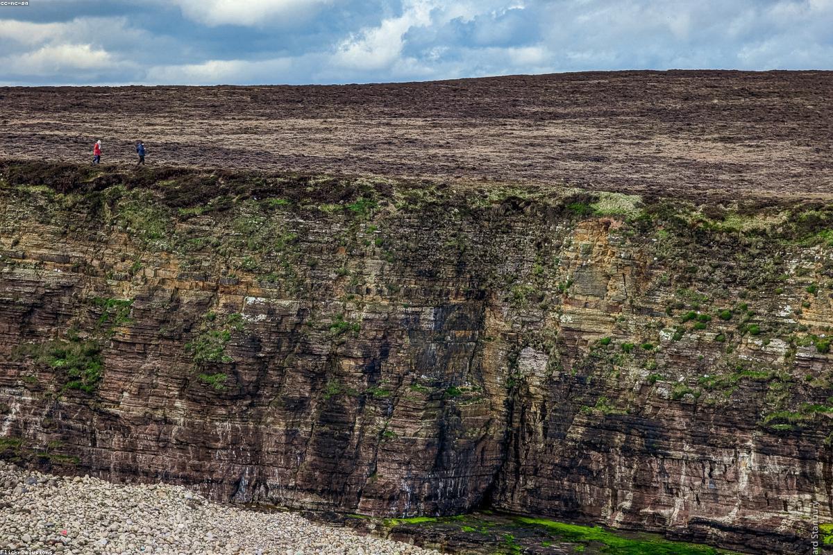 Orkney coast and open sky